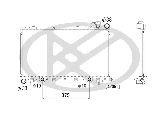 Kühler, Motorkühlung KOYORAD PL092216 Bild Kühler, Motorkühlung KOYORAD PL092216