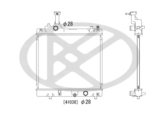 Kühler, Motorkühlung KOYORAD PL102469R