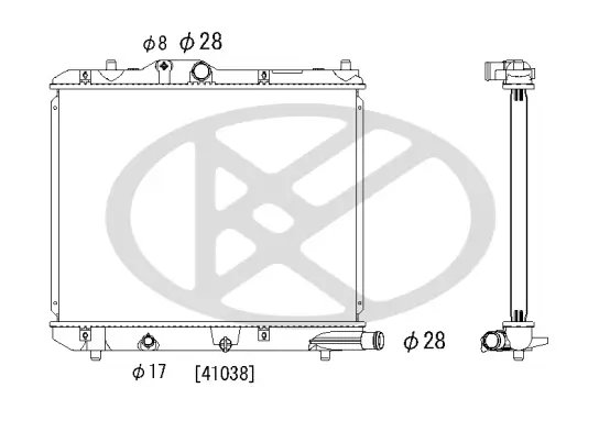 Kühler, Motorkühlung KOYORAD PL102921 Bild Kühler, Motorkühlung KOYORAD PL102921