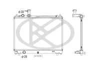 Kühler, Motorkühlung KOYORAD PL103443