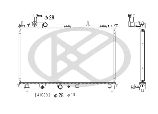 Kühler, Motorkühlung KOYORAD PL103613 Bild Kühler, Motorkühlung KOYORAD PL103613