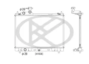 Kühler, Motorkühlung KOYORAD PL103640