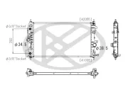 Kühler, Motorkühlung KOYORAD PL413086