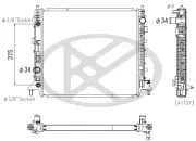 Kühler, Motorkühlung KOYORAD PL812540