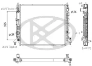 Kühler, Motorkühlung KOYORAD PL313280