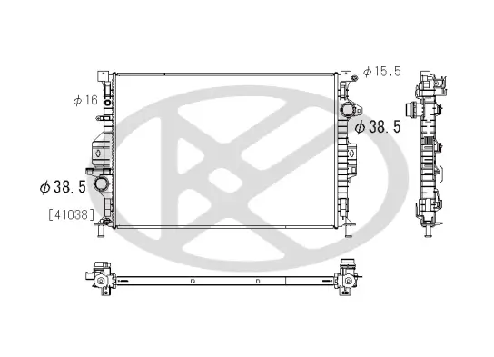 Kühler, Motorkühlung KOYORAD PL322308