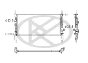 Kühler, Motorkühlung KOYORAD PL443810