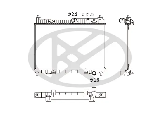 Kühler, Motorkühlung KOYORAD PL322531
