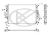 Kühler, Motorkühlung KOYORAD PL323422 Bild Kühler, Motorkühlung KOYORAD PL323422