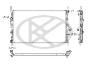 Kühler, Motorkühlung KOYORAD PL323782