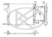 Kühler, Motorkühlung KOYORAD PL331591