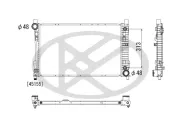 Kühler, Motorkühlung KOYORAD PL412919R