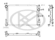 Kühler, Motorkühlung KOYORAD PL413504