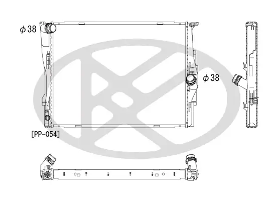 Kühler, Motorkühlung KOYORAD PL422088R