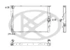 Kühler, Motorkühlung KOYORAD PL422088R