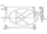 Kühler, Motorkühlung KOYORAD PL423628