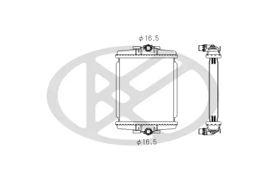 Kühler, Motorkühlung KOYORAD PL423675