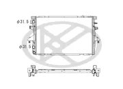 Kühler, Motorkühlung KOYORAD PL452396R