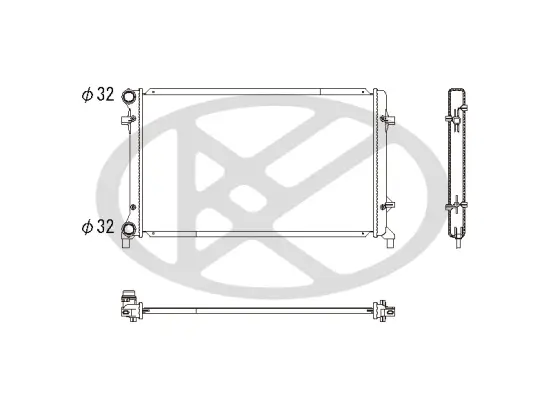 Kühler, Motorkühlung KOYORAD PL452658