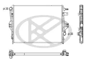 Kühler, Motorkühlung KOYORAD PL453456