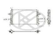 Kühler, Motorkühlung KOYORAD PL462620