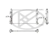 Kühler, Motorkühlung KOYORAD PL462648