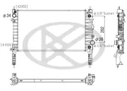 Kühler, Motorkühlung KOYORAD PL463549