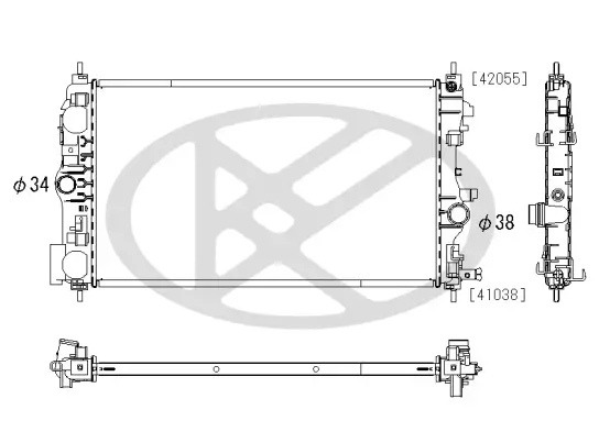 Kühler, Motorkühlung KOYORAD PL463572