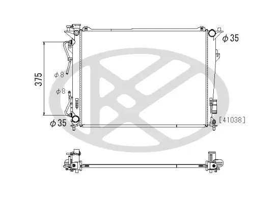 Kühler, Motorkühlung KOYORAD PL812385