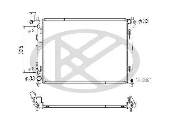 Kühler, Motorkühlung KOYORAD PL812388