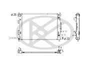 Kühler, Motorkühlung KOYORAD PL812540