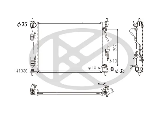 Kühler, Motorkühlung KOYORAD PL812654