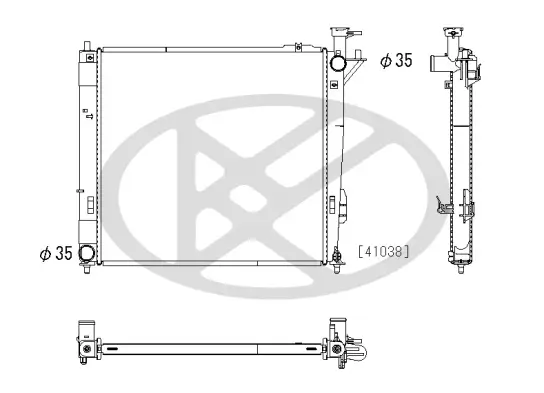 Kühler, Motorkühlung KOYORAD PL812978