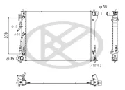 Kondensator, Klimaanlage KOYORAD CD810639