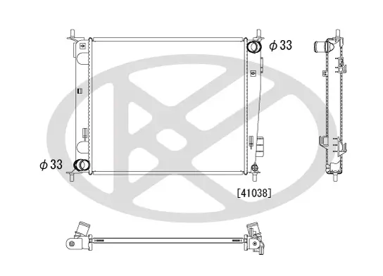 Kühler, Motorkühlung KOYORAD PL822503