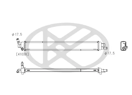 Kühler, Motorkühlung KOYORAD PL823805 Bild Kühler, Motorkühlung KOYORAD PL823805