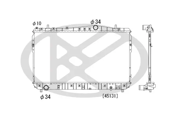 Kühler, Motorkühlung KOYORAD PL842407