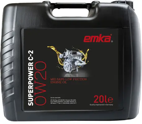 Motoröl 0W-20 20L emka. 0851030
