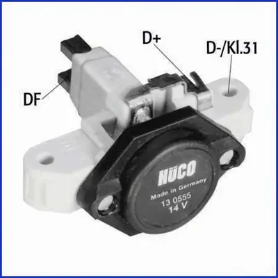 Generatorregler 14 V HÜCO 130555 Bild Generatorregler 14 V HÜCO 130555