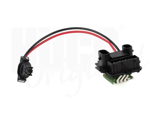 Widerstand, Innenraumgebläse HÜCO 132582 Bild Widerstand, Innenraumgebläse HÜCO 132582