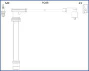 Zündleitungssatz HÜCO 134518