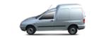 VW Caddy II Kasten (9KVF) 1.6 75 PS